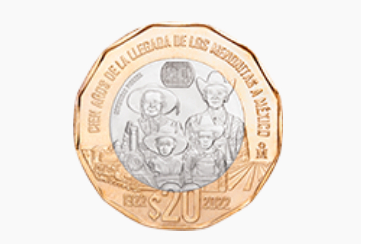 Circula nueva moneda de 20 pesos&nbsp;