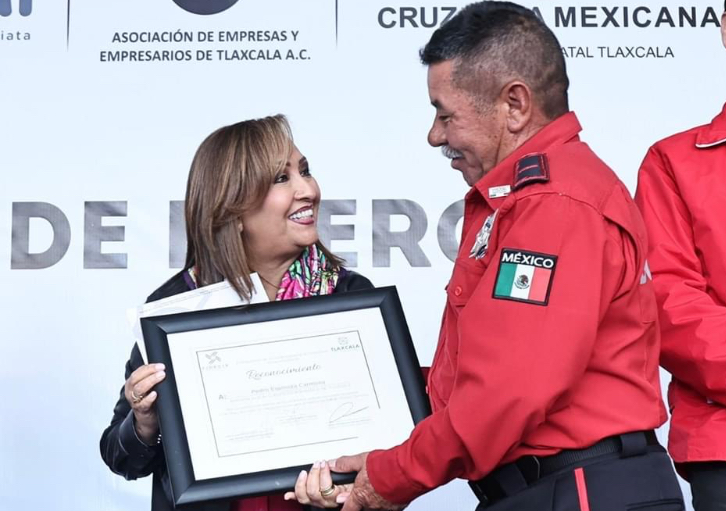 Entregó Gobernadora apoyos a la Ciudad Industrial Xicohténcatl&nbsp;