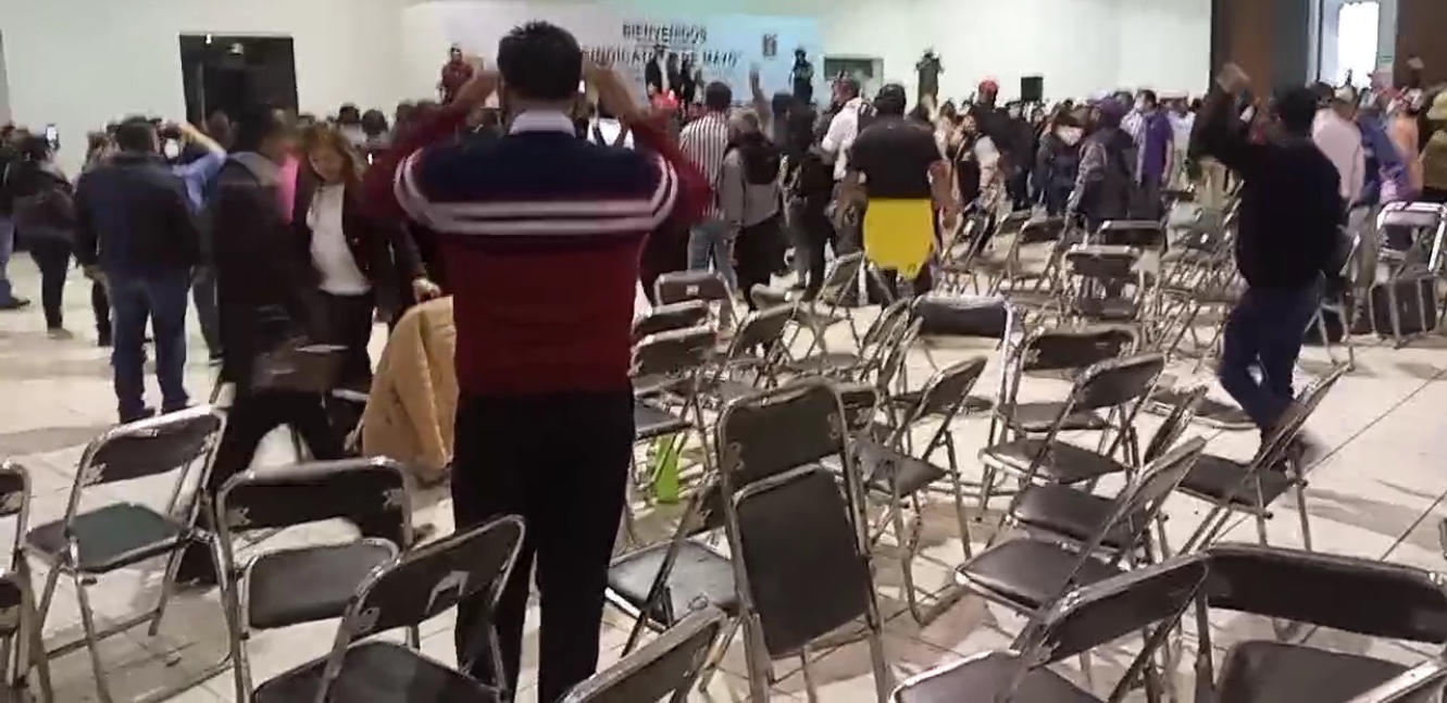 Confrontaciones entre plantillas de sindicatos 7 de Mayo&nbsp;