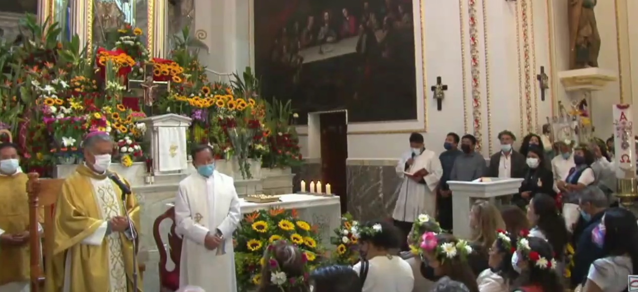 Miles llegan a Nativitas&nbsp;&nbsp;para visitar al arcángel San Miguel&nbsp;
