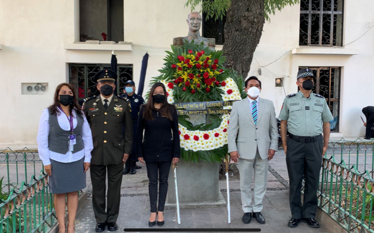 Reconoce Jorge&nbsp;Corichi&nbsp;la valentía de Felipe Santiago Xicohténcatl en su aniversario luctuoso&nbsp;
