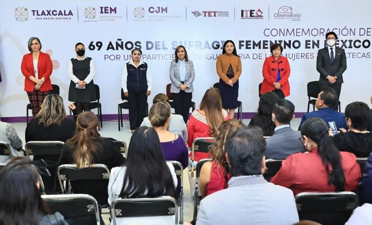 Encabeza Gobernadora ceremonia de sufragio femenino&nbsp;