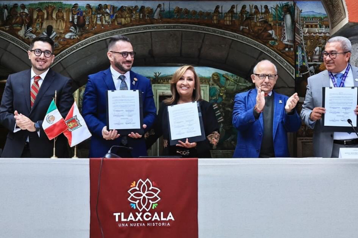 Encabezó Gobernadora firma de&nbsp;&nbsp;“Declaración por Tlaxcala”