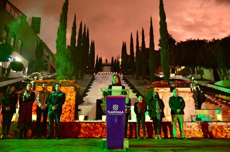 Enciende Gobernadora luces de Día de Muertos&nbsp;