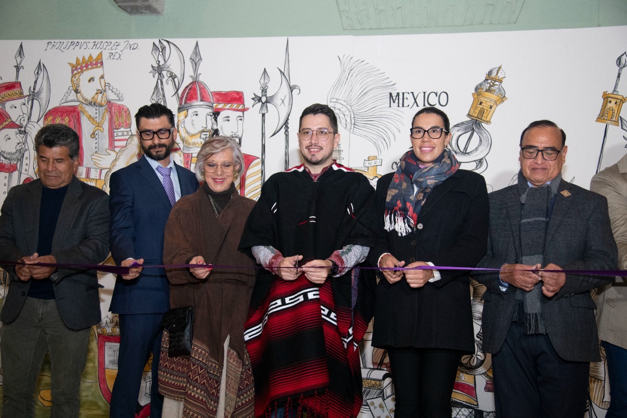 INICIÓ LA EXPOSICIÓN “PINTAR EL LIENZO DE TLAXCALA”