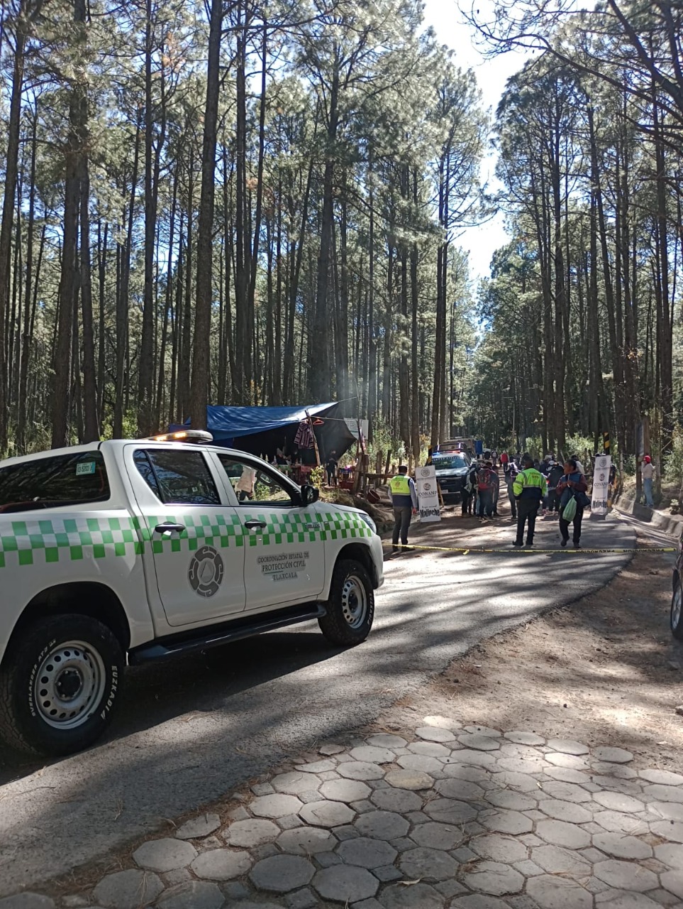 RESGUARDA CEPC A VISITANTES QUE ASCIENDEN A LA MALINCHE