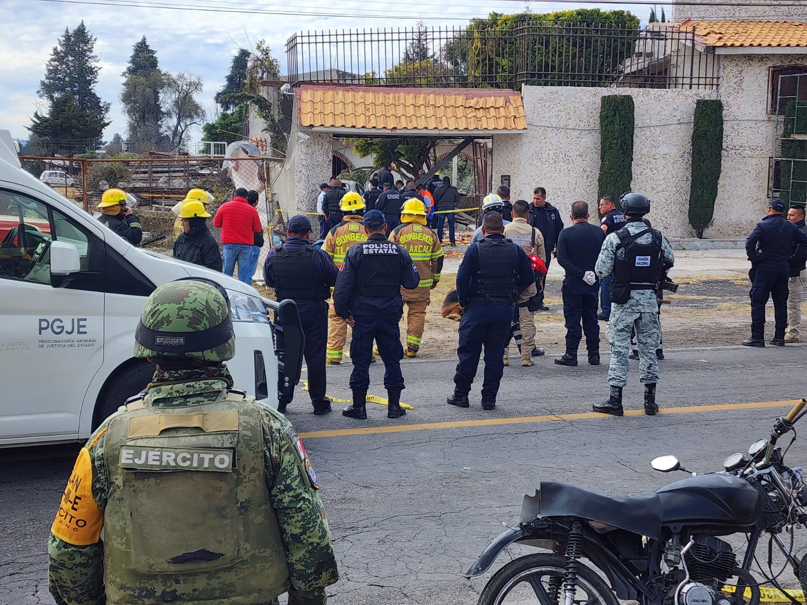 ATIENDIÓ GOBIERNO DEL ESTADO EMERGENCIA REGISTRADA EN PANOTLA