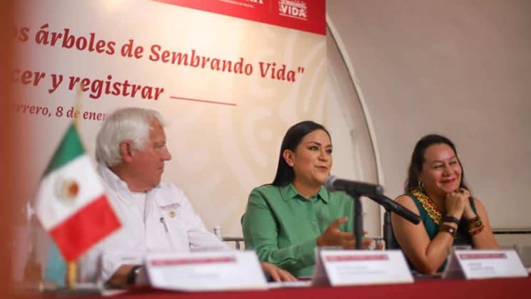Secretarías de Bienestar, Medio Ambiente yAgricultura registran árboles y especies delprograma Sembrando Vida