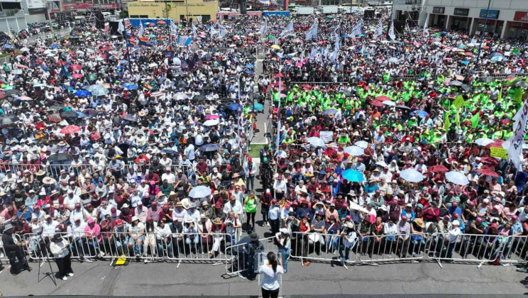 ’’VAMOS A FORTALECER EL TRANSPORTE PÚBLICO SEGURO Y ACCESIBLE PARA EL ESTADO DE MÉXICO»: CLAUDIA SHEINBAUM SE COMPROMETE A MEJORAR LA MOVILIDAD EN IXTAPALUCA