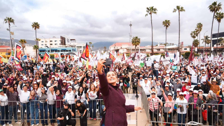 CON LOS CIENTÍFICOS DE ENSENADA, VAMOS A GARANTIZAR AGUA EN BAJA CALIFORNIA: CLAUDIA SHEINBAUM PLANTEA MÁS DEMOCRACIA Y DERECHOS PARA MÉXICO