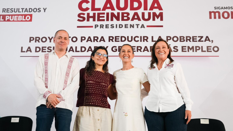 EL COMPROMISO ES QUE NO HAYA POBREZA EXTREMA EN NUESTRO PAÍS: CLAUDIA SHEINBAUM PRESENTA SU EJE DE GOBIERNO ‘’DERECHOS SOCIALES, BIENESTAR Y REDUCCIÓN DE LA DESIGUALDAD’’