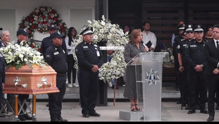 Despiden a policía asesinado: «Un servidor público cuyo nombre y ejemplo permanecerá en nuestros corazones»