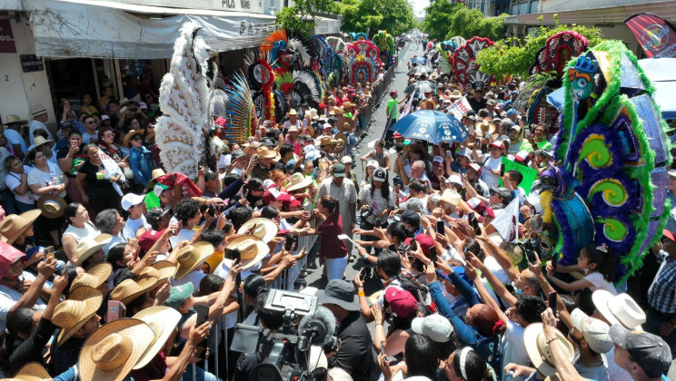 “CLAUDIA SHEINBAUM CONVOCA A MICHOACANOS Y MICHOACANAS A HACER EQUIPO CON LA 4T Y DEJAR DE CREER EN LOS GOBIERNOS PANISTAS