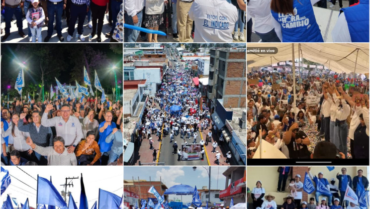 La fuerza azul y la ciudadanía se están volcando en los municipios, estamos imparables: Miriam Martínez