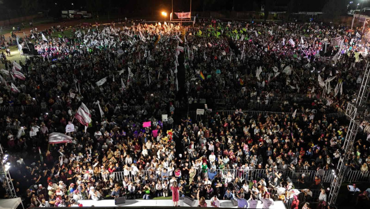 CLAUDIA SHEINBAUM ARRANCA SU ÚLTIMO MES DE CAMPAÑA JUNTO A 180 MIL PERSONAS DE CUATRO ESTADOS DE LA REPÚBLICA Y LA CAPITAL DEL PAÍS