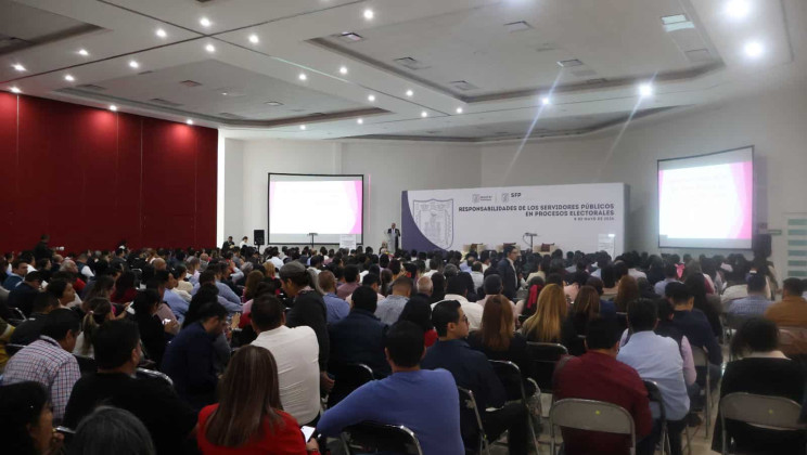 ORGANIZA SFP CONFERENCIA “RESPONSABILIDADES DE LOS SERVIDORES PÚBLICOS EN PROCESOS ELECTORALES”