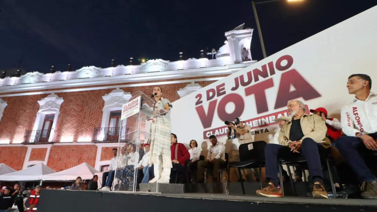 Lorena Cuéllar una gran gobernadora de Tlaxcala: Claudia Sheinbaum