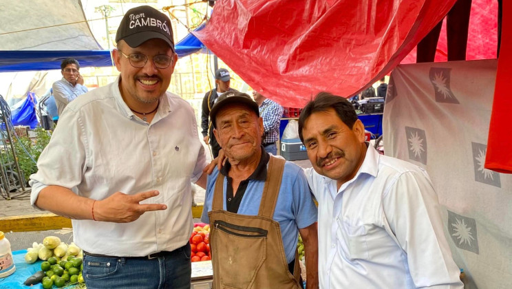 Impulsará Cambrón Soria iniciativas a favor de los micro comerciantes