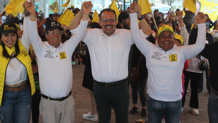 Momento de manifestar su inconformidad :Cambrón Soria escucho sus inquietudes