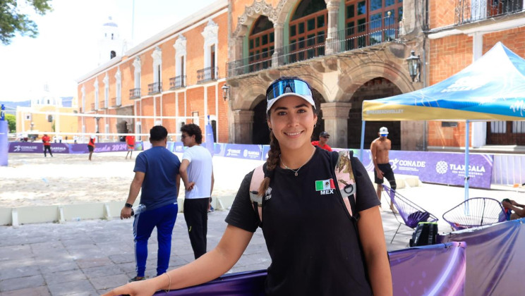 ESTAMOS CONTENTAS DE COMPETIR EN CASA, DICE DUPLA MEXICANA DE VOLEIBOL DE PLAYA