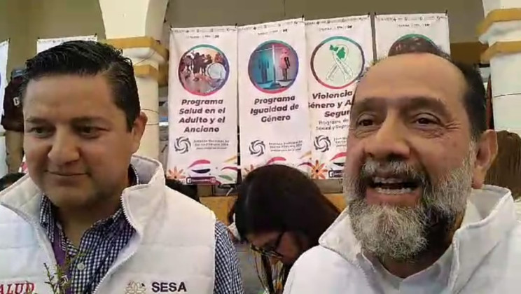 Reconoce funcionario federal labor de Tlaxcala en salud