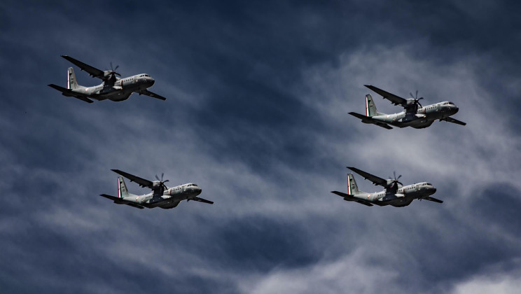 INICIAN HOY PRÁCTICAS AÉREAS CON MOTIVO DEL DESFILE CÍVICO-MILITAR