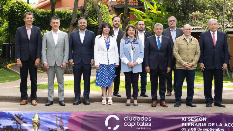 Participa el alcalde Alfonso Sánchez en la XI Sesión Plenaria de la Asociación de Ciudades Capitales en Cuernavaca