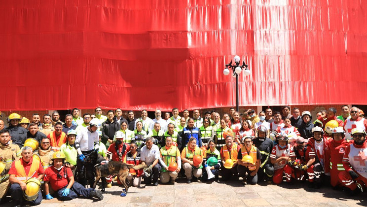 PARTICIPA TLAXCALA EN EL SIMULACRO NACIONAL 2024