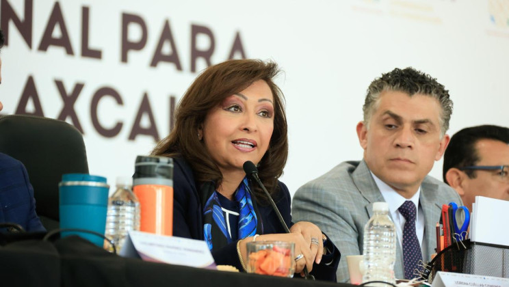 TRABAJO CONJUNTO PARA MANTENER A TLAXCALA COMO EL ESTADO MÁS SEGURO, PIDE GOBERNADORA A ALCALDES