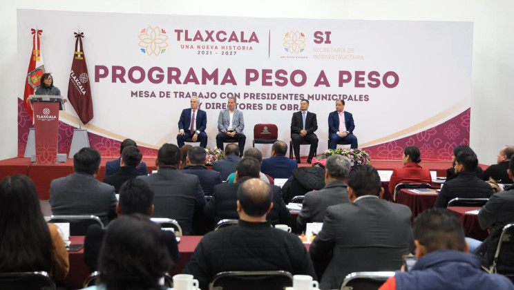 LLAMA GOBERNADORA A ALCALDES PARA PARTICIPAR EN PROGRAMA “PESO A PESO”