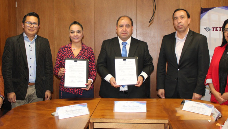 Firman convenio de colaboración TET y AGHET