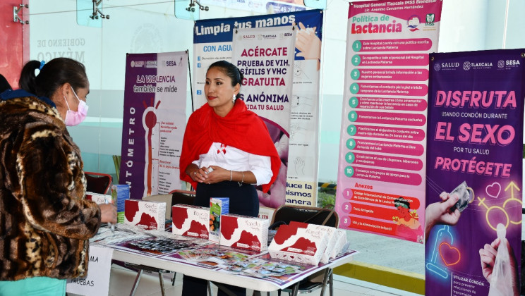 DESTINA SECTOR SALUD 15 MIL 433 PRUEBAS GRATUITAS DE VIH PARA DETECCIÓN OPORTUNA EN TLAXCALA