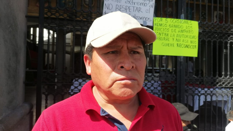 Por negativa de la creación de nuevo sindicato del ITST, 5 trabajadores hacen huelga de hambre