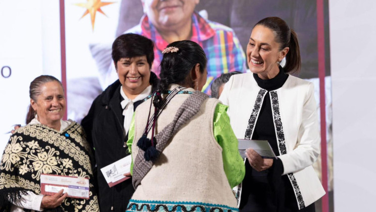 Inicia dispersión a beneficiarios de la Pensión para el Bienestar de adultos mayores; personas con discapacidad; e hijos de madres trabajadoras: Ariadna Montiel