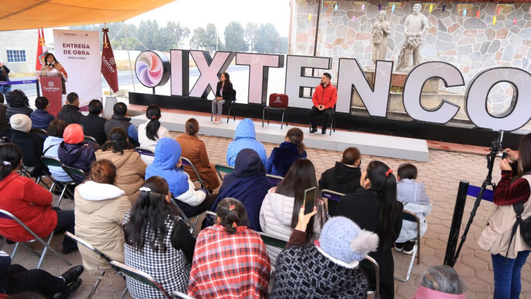 ENTREGA DE APOYOS EN IXTENCO: FORTALECE GOBIERNO IMAGEN Y ESPACIOS RECREATIVOS