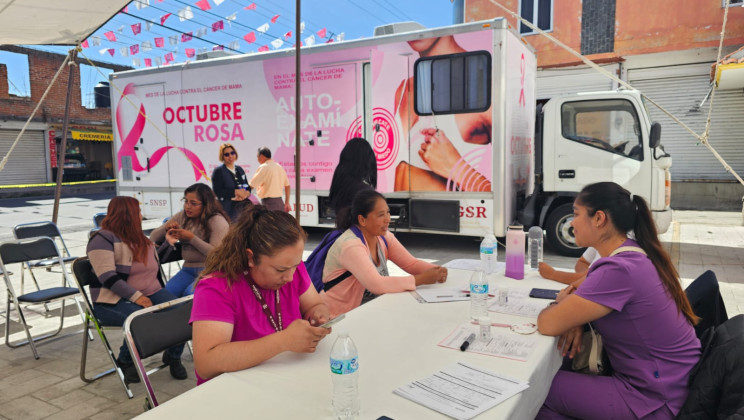 LLEVARÁ SECTOR SALUD ESTUDIOS MÉDICOS GRATUITOS A MUJERES