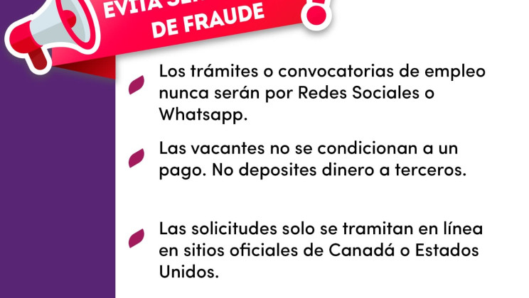 DIRECCIÓN DE ATENCIÓN A MIGRANTES ALERTA SOBRE FRAUDES CIBERNÉTICOS