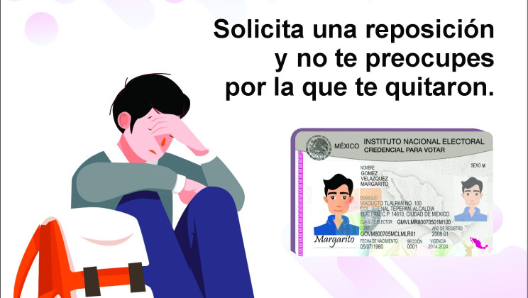 EL 28 DE FEBRERO VENCE EL PLAZO PARA SOLICITAR LA REPOSICIÓN DE LA CREDENCIAL PARA VOTAR