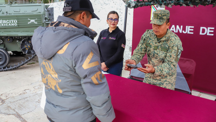 ANUNCIAN DEFENSA Y SESESP CAMPAÑA ¡SÍ AL DESARME, SÍ A LA PAZ! EN TLAXCALA