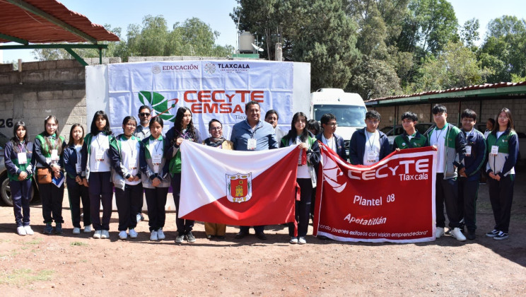 ESTUDIANTES DE CECYTE-EMSAD REPRESENTARÁN A TLAXCALA EN FESTIVAL ACADÉMICO NACIONAL EN YUCATÁN