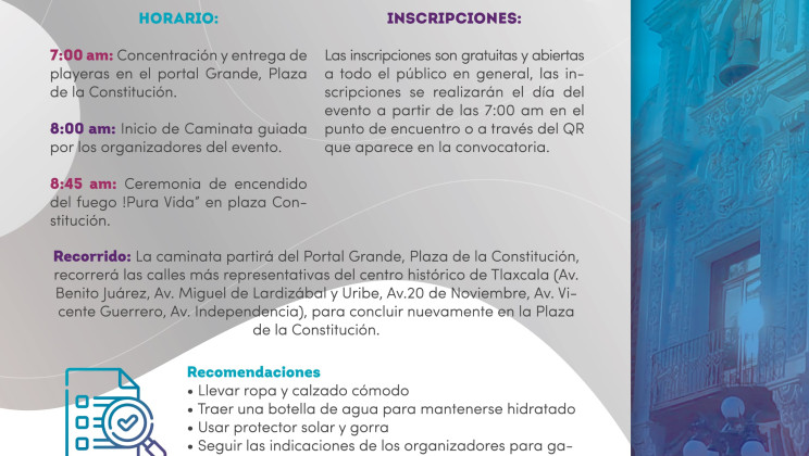 INVITA COSSIES A LA CAMINATA 2025 “PURA VIDA”