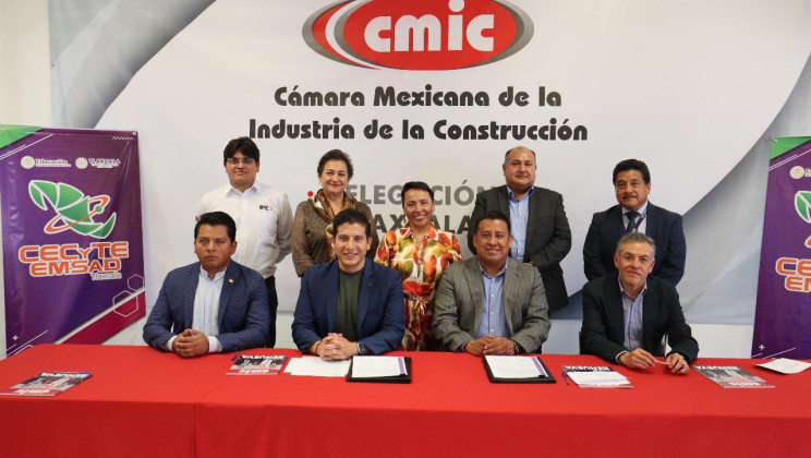 CMIC Y CECYTE FIRMAN CONVENIO PARA FORTALECER EDUCACIÓN DUAL