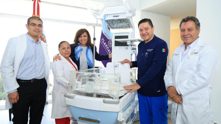 INVIERTEN EN EQUIPAMIENTO PARA EL HOSPITAL INFANTIL DE TLAXCALA