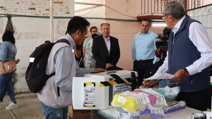 INE en la última etapa de la logística para el 1 de junio