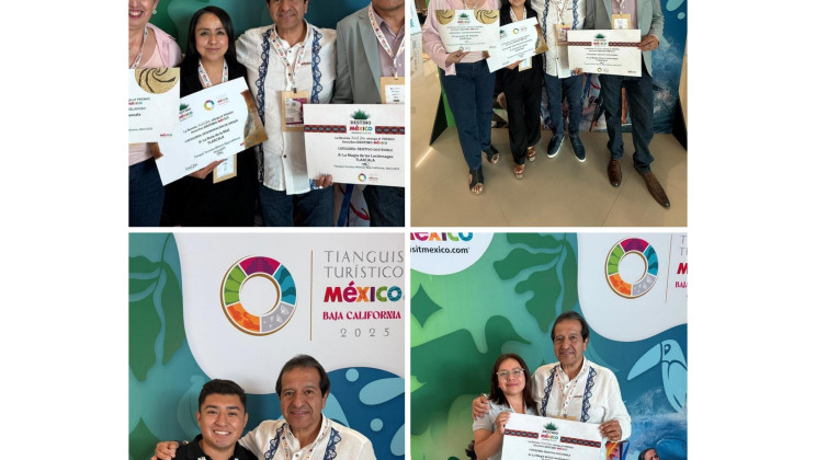 RECIBE TLAXCALA TRES PREMIOS POR ATRACTIVOS TURÍSTICOS