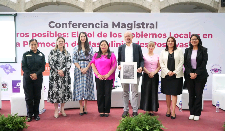 Impulsa Aurora Villeda masculinidades positivas con conferencia magistral