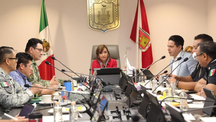 ENCABEZA GOBERNADORA MESA DE TRABAJO PARA PROTOCOLO DE CONTINGENCIAS POR FENÓMENOS AMBIENTALES