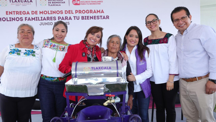 ENTREGA GOBERNADORA “MOLINOS FAMILIARES PARA TU BIENESTAR 2025”