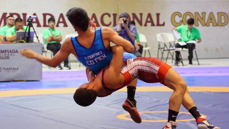OLIMPIADA NACIONAL: COMPETENCIAS DE LUCHAS CON GLADIADORES AL ESTILO GRECORROMANO