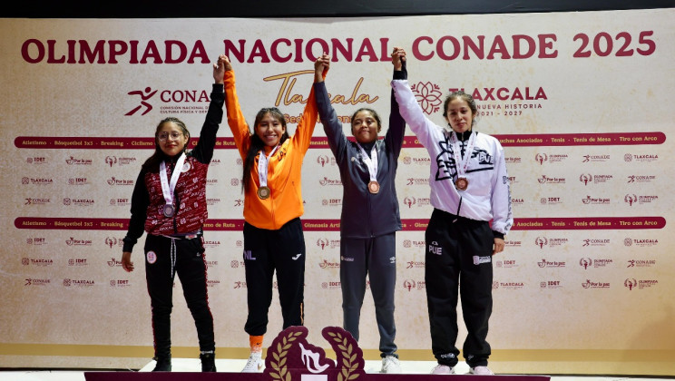 TLAXCALA SUMA TRES MEDALLAS MÁS EN LUCHAS ASOCIADAS